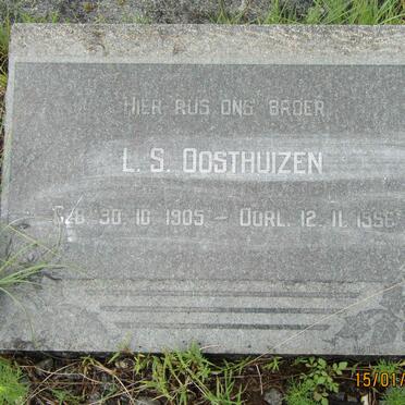 OOSTHUIZEN L. S. 1905-1956