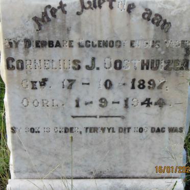 OOSTHUIZEN Cornelius J. 1897-1944