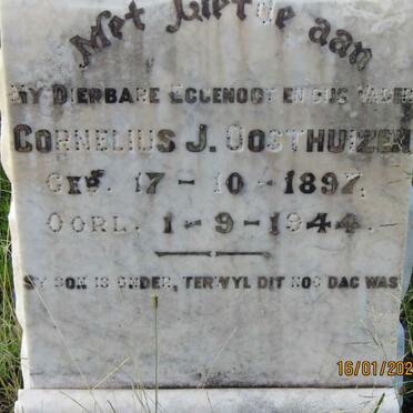 OOSTHUIZEN Cornelius J. 1897-1944