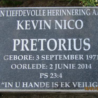 PRETORIUS Kevin Nico 1971-2014