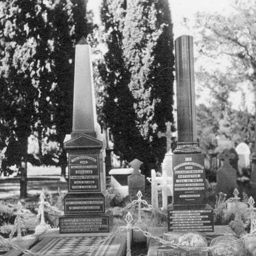 POTGIETER Coenraad Frederick &amp; Elizabeth Maria DE WET