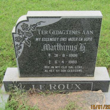 ROUX Marthinus H., le 1906-1989