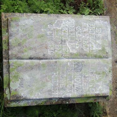 RENSBURG Daniel Mattheus, van 18??-1912