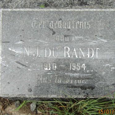 RANDT N. J., du 1910-1954