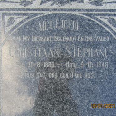 SMIT Christiaan Stephanus 1886-1948 &amp; Magrietha C. BOOYSEN 1892-1946