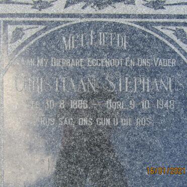 SMIT Christiaan Stephanus 1886-1948 &amp; Magrietha C. BOOYSEN 1892-1946