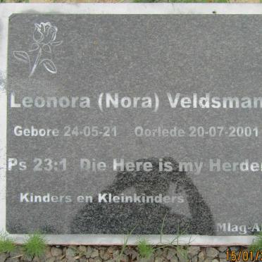 VELDSMAN Leonora 1921-2001