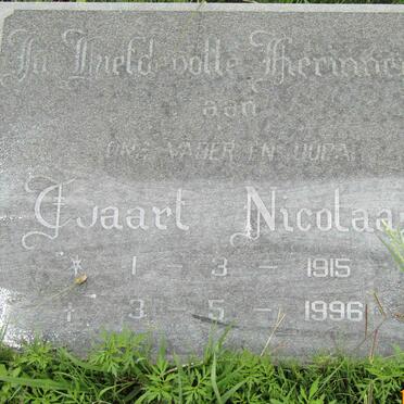 VENTER Tjaart Nicolaas 1915-1996 &amp; Maria Elizabeth GREEFF 1917-1993