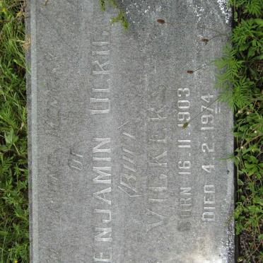 VICKERS Benjamin Ulrich 1903-1974