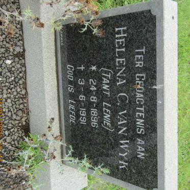 WYK Helena C., van 1896-1991