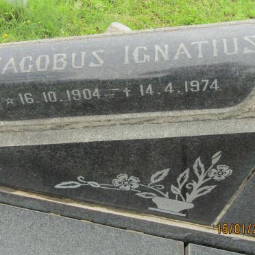 WET Jacobus Ignatius, de 1904-1974 &amp; Anna Susanna NEL 1906-1975