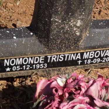 MBOVANE Nomonde Tristina 1953-2009