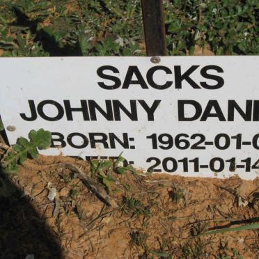 SACKS Johnny Daniel 1962-2011