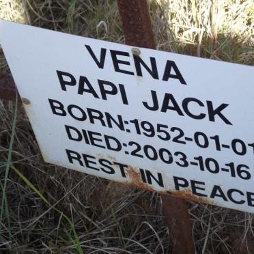 VENA Papi Jack 1952-2003