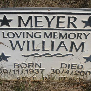 MEYER William 1937-2003