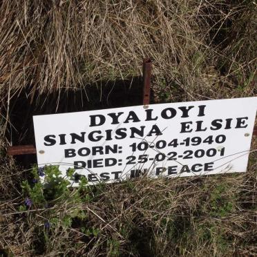 DYALOYI Singisna Elsie 1940-2001