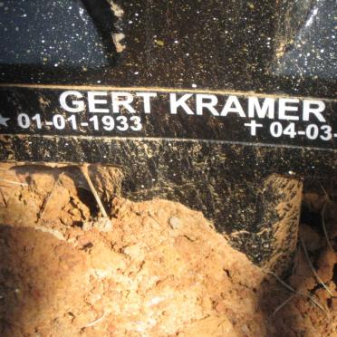 KRAMER Gert 1933-2012