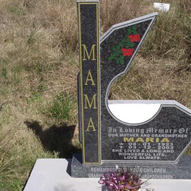 MAMA Maria 1923-2003