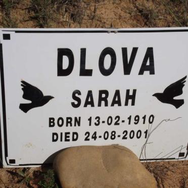 DLOVA Sarah 1910-2001