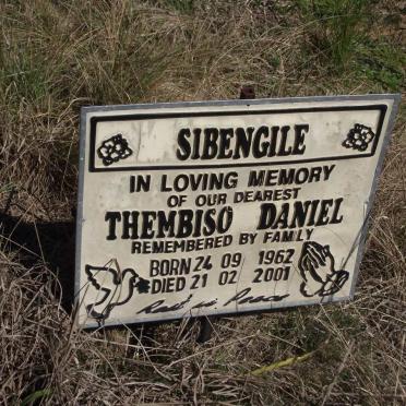 SIBENGILE Thembiso Daniel 1962-2001