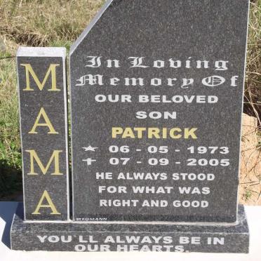 MAMA Patrick 1973-2005