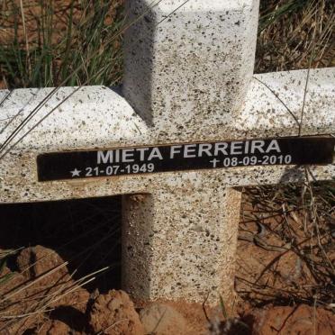 FERREIRA Mieta 1949-2010