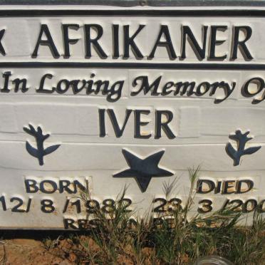 AFRIKANER Iver 1982-2008