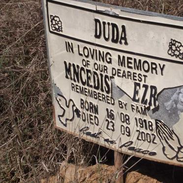 DUDU Mncedisi Ezra 1918-2002