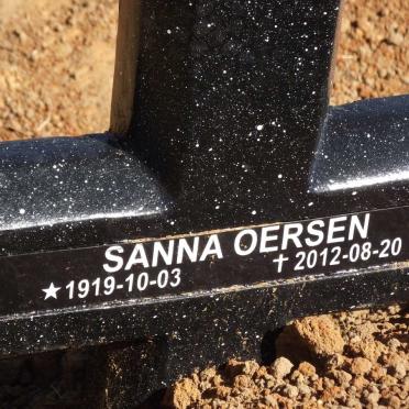 OERSEN Sanna 1919-2012