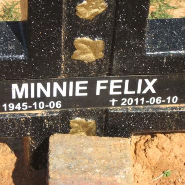 FELIX Minnie 1945-2011