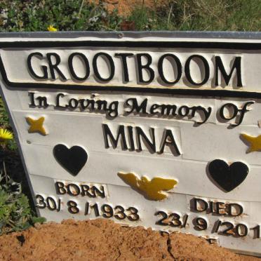 GROOTBOOM Mina 1933-2010