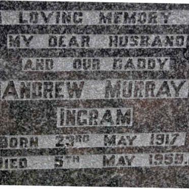 INGRAM Andrew Murray 1917-1959