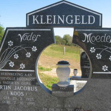 KLEINGELD Martin Jacobus 1925-1995