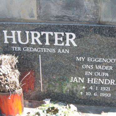 HURTER Jan Hendrik 1921-1993