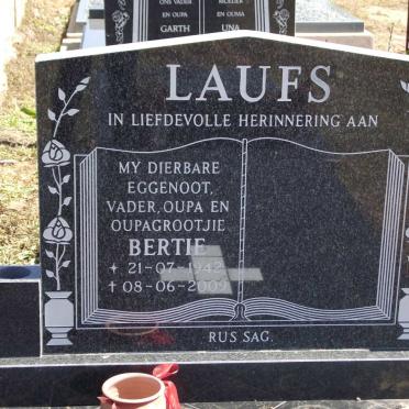 LAUFS Bertie 1942-2009