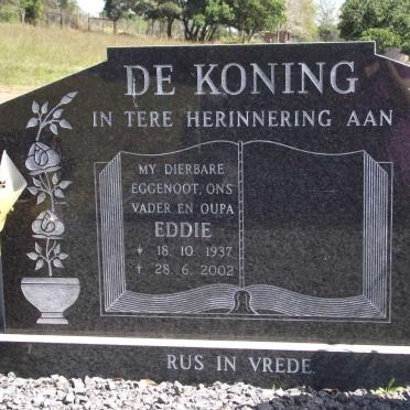 KONING Eddie, de 1937-2002