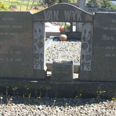 WYK Daniel Jacobus, van 1889-1964 &amp; Maria Francina 1890-1975