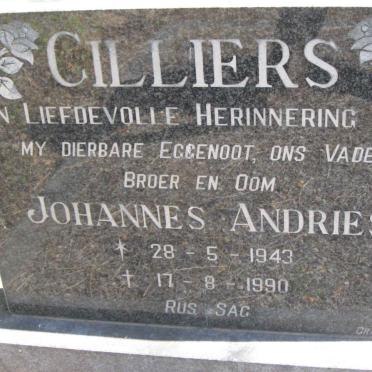 CILLIERS Johannes Andries 1943-1990