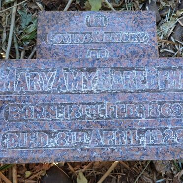 BEHR Mary Amy Hare 1869-1928