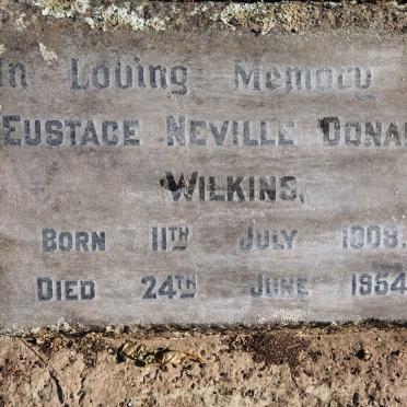 WILKINS Eustace Neville Donald 1908-1954