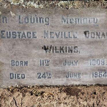 WILKINS Eustace Neville Donald 1908-1954