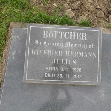 BOTTCHER Wilfried Hermann Julius 1926-2013