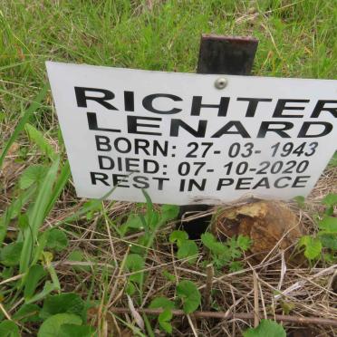 RICHTER Lenard 1943-2020