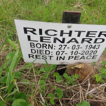 RICHTER Lenard 1943-2020
