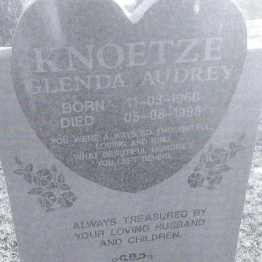 KNOETZE Glenda Audrey 1960-1998