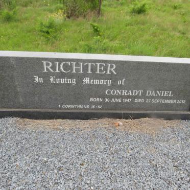 RICHTER Conradt Daniel 1947-2012