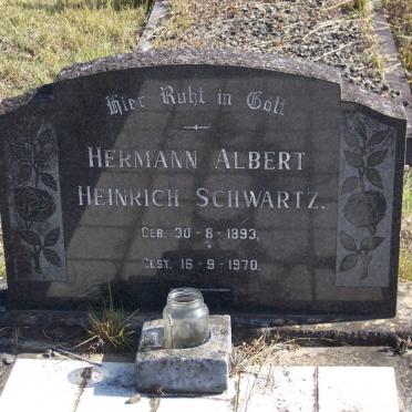 SCHWARTZ Hermann Albert Heinrich 1893-1970