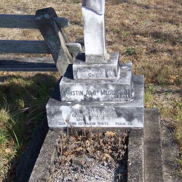 MEGGASEE Christin A.J. 1879-1936