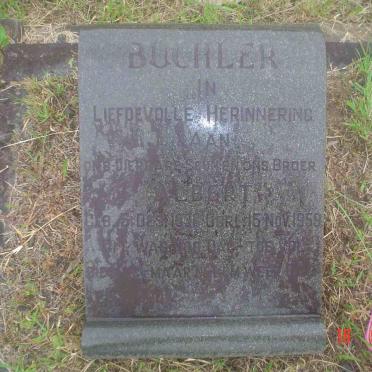 BUCHLER Albert 1936-1959