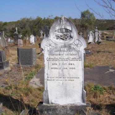 LOMBARD Cornelius Francois 1863-1930
